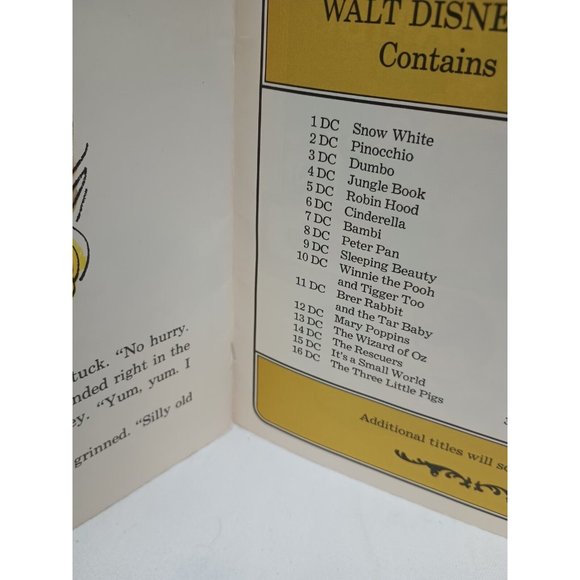 Walt Disney's Winnie the Pooh and the Honey Tree Read Along Book (No Tape) - Picture 6 of 7
